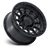 Fuel UTV 832 4x110 15x7 +10 MATTE BLACK W/ GLOSS BLACK LIP