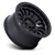 Fuel 1PC 857 8x170 20x10 -18 MATTE BLACK W/ GLOSS BLACK LIP