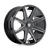 DUB 1PC 109 6x139.7 24x9.5 +30 GLOSS BLACK MILLED