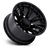 Fuel 1PC 402 8x165.1 20x9 +1 MATTE BLACK W/ GLOSS BLACK LIP