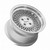 Klutch SL1 4x100 15x8.5 +17 Silver Machined Face