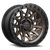 LOCK OFFROAD LUNATIC 6x139.7 18x9 +1 Matte Black W Matte Black Ring