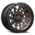 LOCK OFFROAD LUNATIC 8x165.1 17x9 +1 Matte Bronze W Matte Black Ring