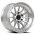 LOCK OFFROAD BAJA 5x127 17x8 +40 Machine With Clear Coat