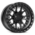 LOCK OFFROAD COMMANDO 6x139.7 17x9 0 Matte Black W Gloss Black Ring