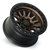 LOCK OFFROAD TRAIL 6x135 20x10 +18 Matte Bronze W Matte Black Ring