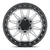 LOCK OFFROAD TRAIL 6x135 20x9 +20 Matte Silver W Matte Black Ring