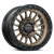 LOCK OFFROAD GRIT 6x135 17x8.5 +25 Matte Bronze W Matte Black Ring