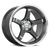 KATANA RACING HR05 5x112 18x10.5 +22 Gloss Gunmetal M Lip