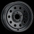 Allied - Pacer Black Modular Trailer 8X6.50 16x6 00 Gloss Black