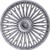 TIS Motorsports 507S 6X135 28x10 24 Gloss Silver