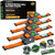 Rhino USA Retractable E-Track Ratchet Straps (4 Pack, 2Inx10Ft) (Orange) - TD-RSRE2X10-ETRK-4ORG