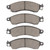 DFC 85-04 Chevrolet Corvette Front Active Performance Pads - Low Metallic - 1115-0412-00