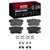 DFC 87-22 Acura CSX Rear Active Performance Pads and Hardware Kit - 1115-0537-01