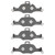 DFC 18-25 BMW X5 Front 5000 Advanced Low Metallic Brake Pads - 1552-2060-00 – Brake Pads - OE