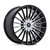 Asanti Black VICEROY 5x108 / 5x112 20x9 +45 Gloss Black W/ Machined Face