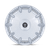 DUB 1PC CHEEF BLANK 24x10 +18 Silver Machined