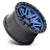 Fuel 1PC SYNDICATE 6x139.7 17x9 -12 Dark Blue W/ Black Ring