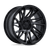 Fuel 1PC DYNAMO 5x127 20x9 +1 Matte Black W/ Gloss Black Lip