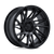 Fuel 1PC DYNAMO 5x127 22x9.5 +20 Matte Black W/ Gloss Black Lip