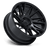 Fuel 1PC DYNAMO 6x139.7 22x9.5 +20 Matte Black W/ Gloss Black Lip