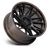 Fuel 1PC DYNAMO 6x139.7 20x9 +1 Matte Black W/ G-bronze Lip
