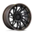 Fuel 1PC DYNAMO 5x127 24x10 +0 Matte Black W/ G-bronze Lip
