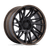 Fuel 1PC DYNAMO 5x127 24x10 +0 Matte Black W/ G-bronze Lip