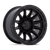 Fuel 1PC PISTON 5x114.3 17x8.5 +25 Blackout W/ Gloss Black Lip