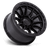 Fuel 1PC PISTON 6x135 17x8.5 +25 Blackout W/ Gloss Black Lip