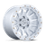 Fuel 1PC FORTRESS 5x127 17x9 -12 Gloss Silver W/ Machined Face