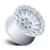 Fuel 1PC FORTRESS 6x120 18x9 +1 Gloss Silver W/ Machined Face