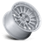 Fuel 1PC ASCEND 5x127 17x9 -12 Gloss Silver W/ Machined Face