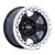 KMC VI BEADLOCK BLANK 17x9 -12 Satin Black W/ Machined Ring