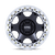 KMC VI BEADLOCK BLANK 17x9 -12 Satin Black W/ Machined Ring