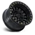 KMC IMPACT BEADLOCK BLANK 17x9 -12 Matte Black
