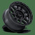 KMC MESA 5x150 18x9 +25 Satin Black W/ Gloss Black Lip