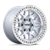 KMC GRS 8x165.1 17x9 -12 Gloss Silver W/ Machined Face