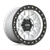 KMC GRS 8x180 18x9 -12 Machined W/ Satin Black Lip