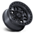 KMC TORX 5x127 17x9 -12 Matte Black W/ Gloss Black Lip