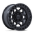 KMC TORX 5x127 17x9 -12 Matte Black W/ Gloss Black Lip