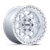 KMC TORX 6x135 17x8.5 +25 Gloss Silver W/ Machined Face