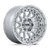 KMC CRUX 6x139.7 17x8.5 +0 Gloss Silver W/ Machined Face