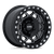 KMC Powersports TORX UTV BEADLOCK 5x114.3 15x7 +38 Gloss Black Milled