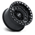 KMC Powersports TORX UTV BEADLOCK 6x139.7 15x7 +38 Gloss Black Milled