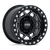 KMC Powersports TORX UTV BEADLOCK 6x139.7 15x7 +38 Gloss Black Milled