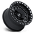 KMC Powersports TORX UTV BEADLOCK 5x114.3 15x8 +0 Gloss Black Milled
