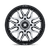 MSA Offroad Wheels RADAR UTV 4x156 14x7 +10 Gloss Black W/ Machined Face