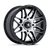 MSA Offroad Wheels RADAR UTV 4x156 15x7 +10 Gloss Black W/ Machined Face
