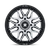 MSA Offroad Wheels RADAR UTV 4x156 15x7 +10 Gloss Black W/ Machined Face